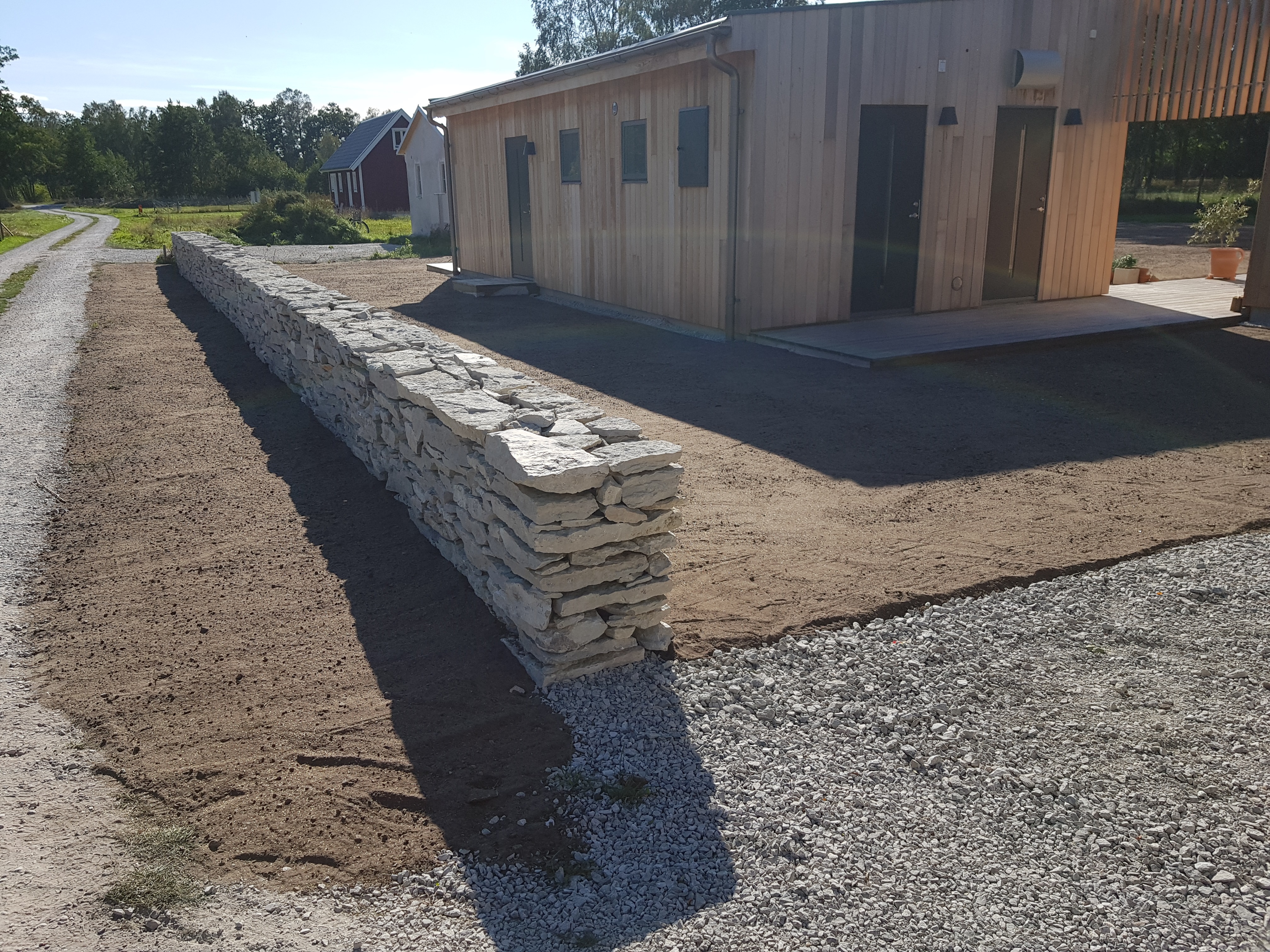 Återställning nybyggnation Fårö Sudersand